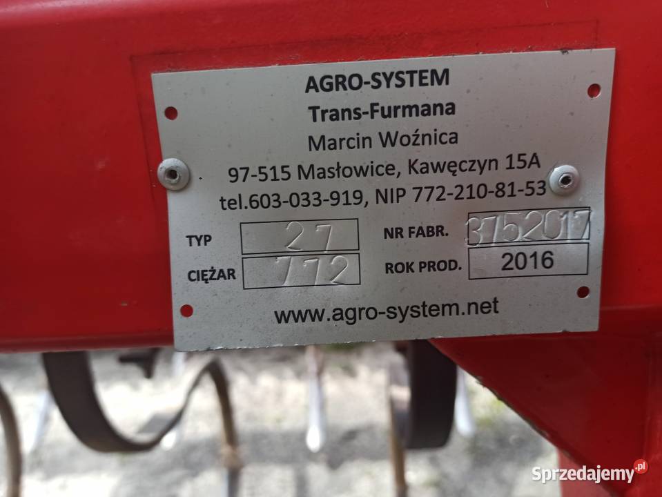 Agregat uprawowo siewny z hydropakiem AgroSystem