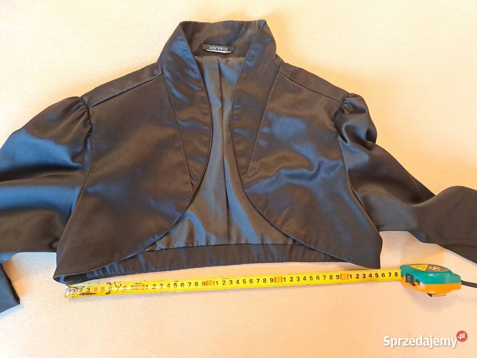 Bolerko czarne eleganckie Odzież damska