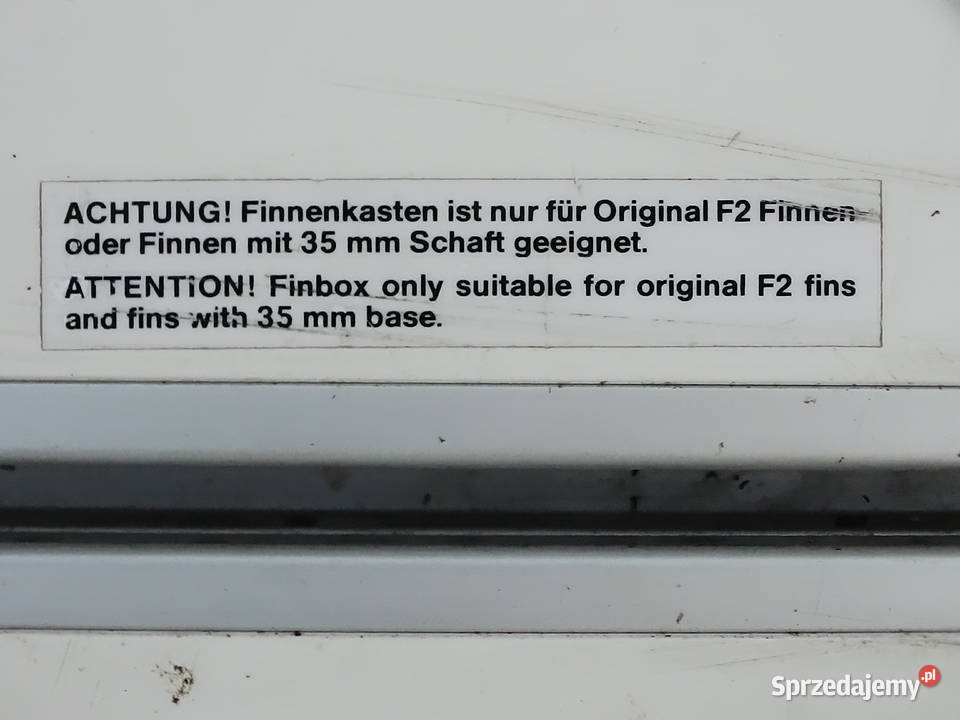 Deska windsurfingowa F2 Revolution 82L Vintage