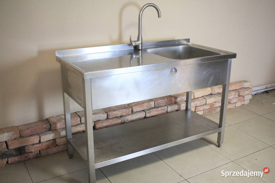 Stół gastronomiczny ze zlewem 130x60 BATERIA Pszczyna sprzedam