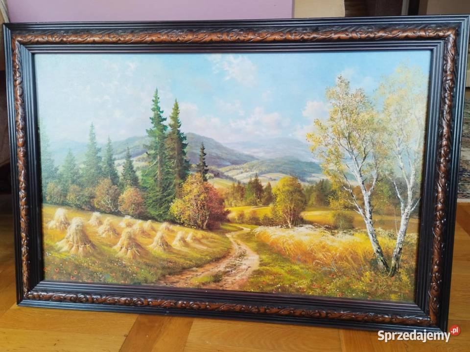 obraz oleodruk w pięknej ramie 9162 Gorzów Wielkopolski
