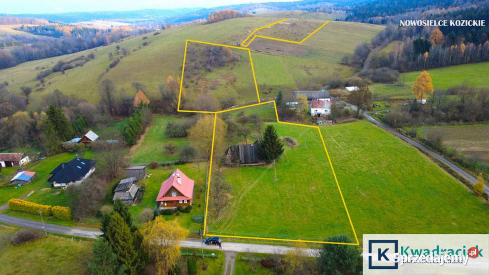 Grunt Nowosielce Kozickie 53765m2 7zł/m2 podkarpackie
