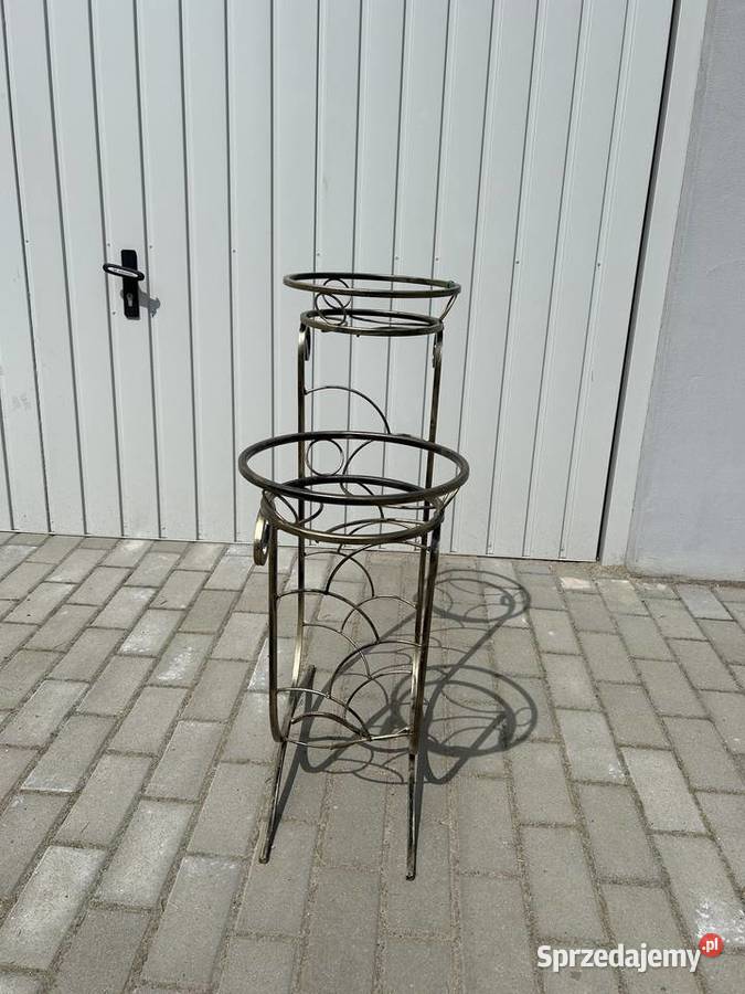 Kwietnik podwójny na kwiaty doniczkowe zielony Trzcianka