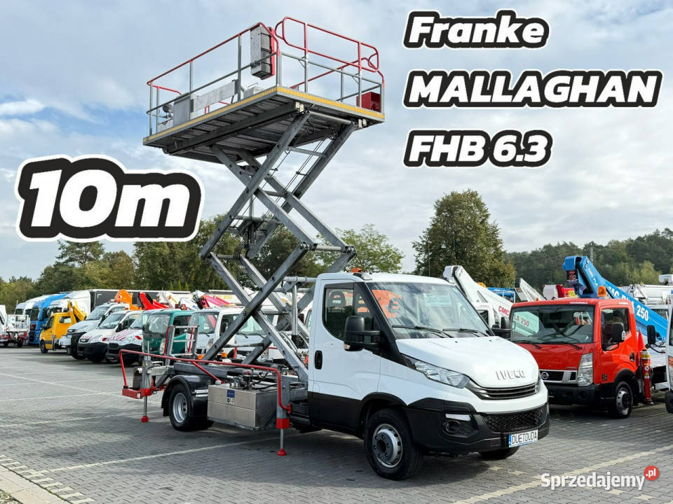 Iveco Zwyżka Podnośnik Nożycowy Franke MALLAGHAN