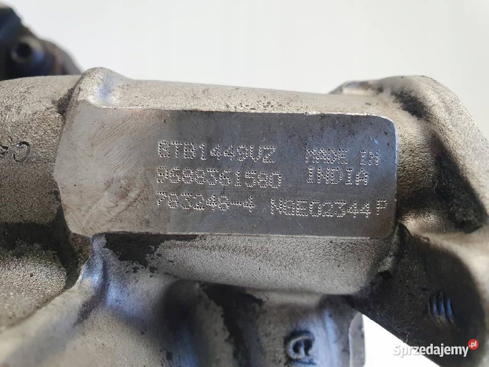 TURBOSPRĘŻARKA Citroen C5 III 20 HDI 9688361580 lubelskie Chełm