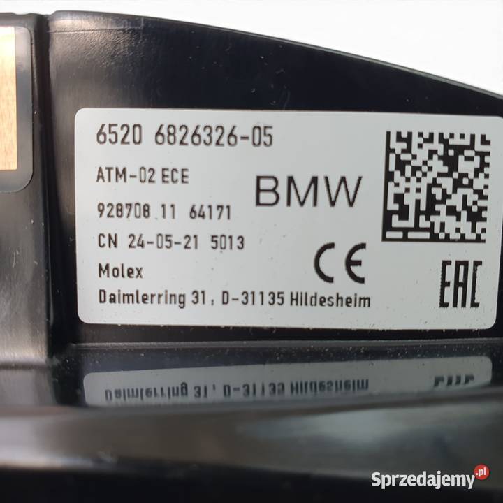 ANTENA DACHOWA Moduł BMW X5 G05 X6 G06 6826326 Chełm