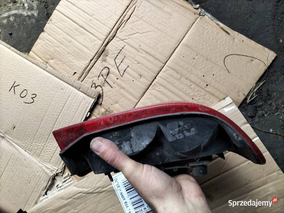 SEAT IBIZA 2 LAMPA TYLNA TYŁ PRAWA Oświetlenie