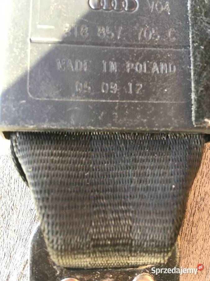 pas bezpieczenstwa audi a5 sportback pasy bezpieczeństwa zachodniopomorskie Szczecin sprzedam