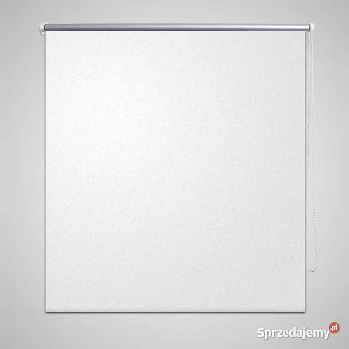 Roleta opuszczana biała 140 x 230 WM240168 Dom i Ogród Warszawa