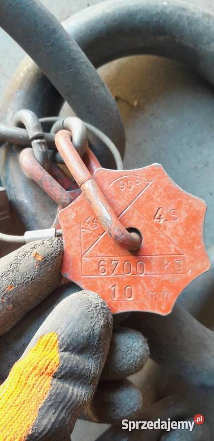 Zawiesie łańcuchowe 4 ramienia 67t opolskie Brzeg