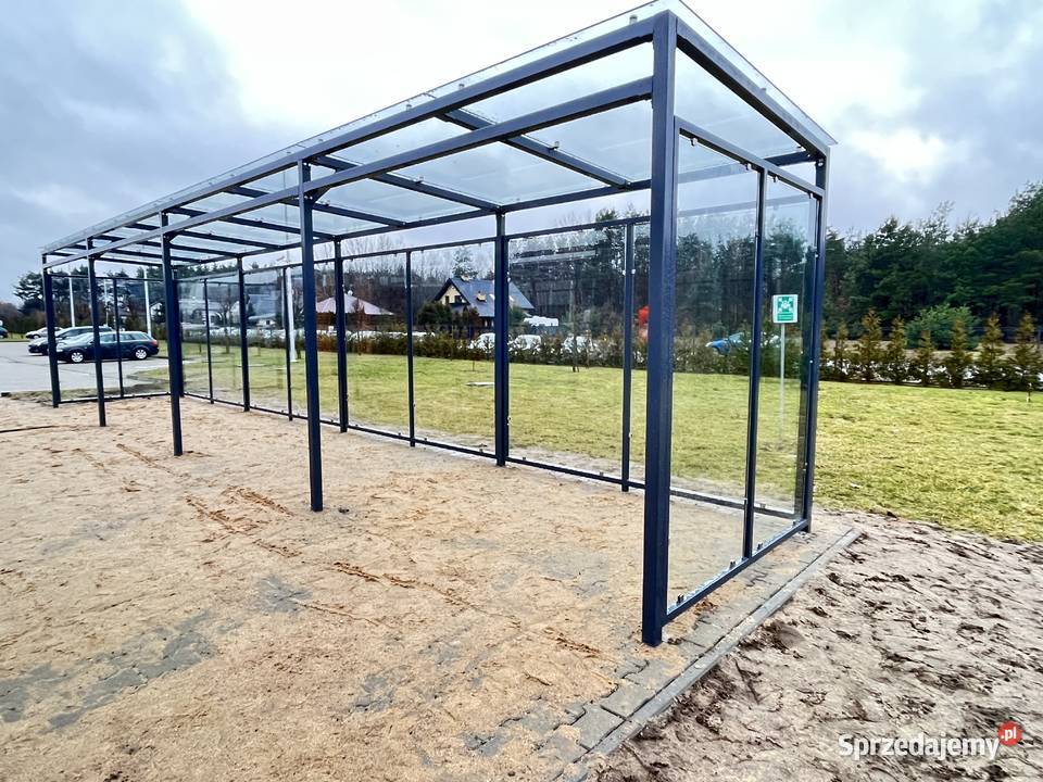 Wiata rowerowa szklana śląskie Katowice sprzedam