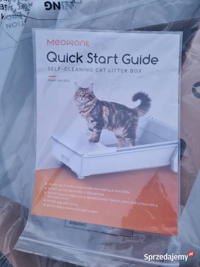 Nowa kuweta elektryczna kota na sprzedaż Toruń