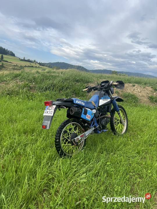 Suzuki dr 125 zarejestrowana w małopolskie Mszana Dolna