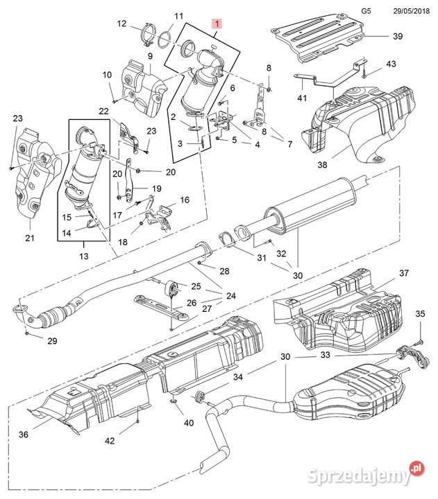 KATALIZATOR OPEL INSIGNIA B 15 422486191 wielkopolskie