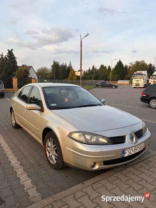 Renault Laguna II 20 TURBO 170 2005 skóra Strzelce Krajeńskie