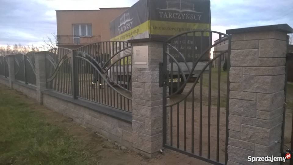 Ogrodzenia z pustaków łupanych Tarczyńscy Ogrodzenia i bramy Golina sprzedam