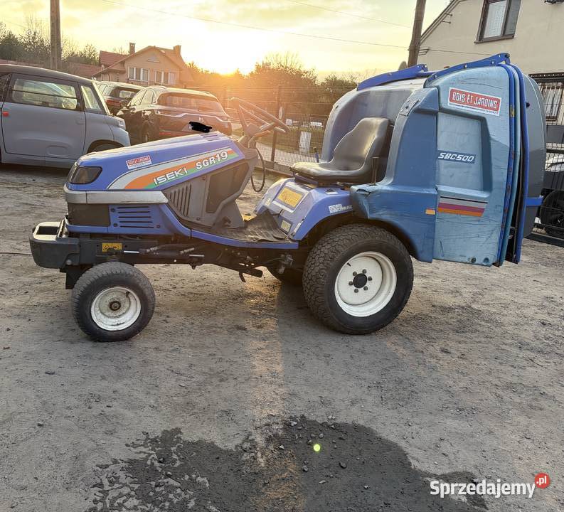 Traktorek kosiarka ISEKI SGR 19 880 motogodzin Bełżec