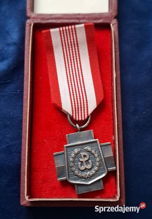 Krzyż Armii Krajowej pudełko pomorskie Wejherowo