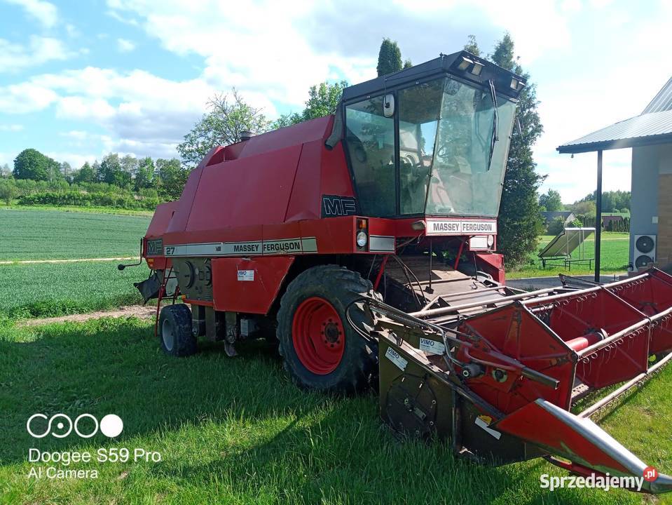 Kombajn zbożowy MF27 Massey Ferguson okazja nieuszkodzony Goraj