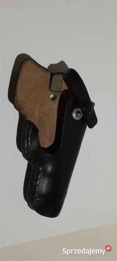 Kabura do pistoletu czarna skórzana Warszawa