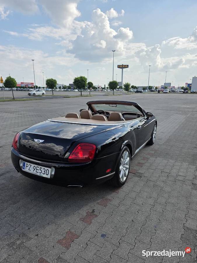 Bentley Continental GTC 60 W12 BiTurbo 2008 Samochody osobowe