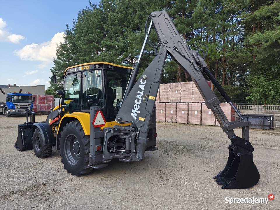 MECALAC TLB 870 krajowa 2800 mtg Rok produkcji 2019 śląskie Konopiska