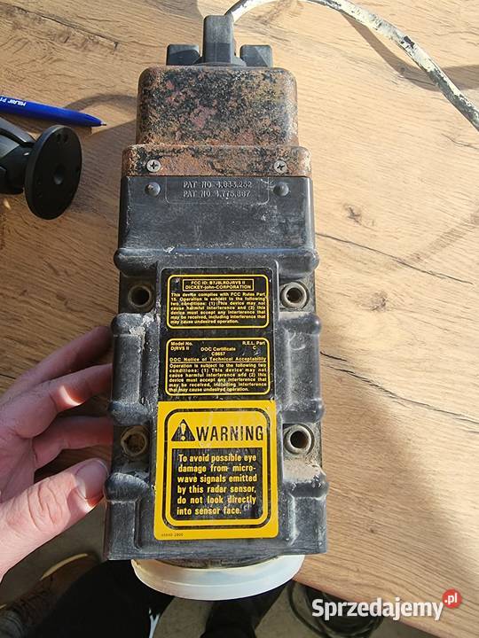 Radar siewnik rozsiewacz ciągnik model dickey