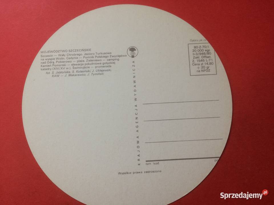 633 Widokówka Województwo Szczecińskie