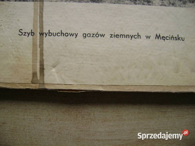 Starocie z PRL Plansza szkolna z 1935r 51 x 35 Gdynia sprzedam