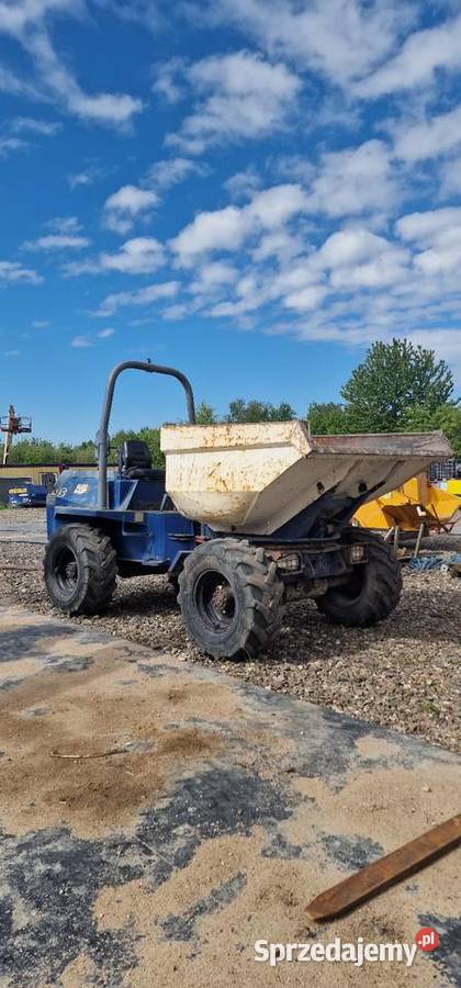 Wozidło 6 ton terex Bedford jcb Rok produkcji 2009 Maszyny budowlane Gniezno sprzedam
