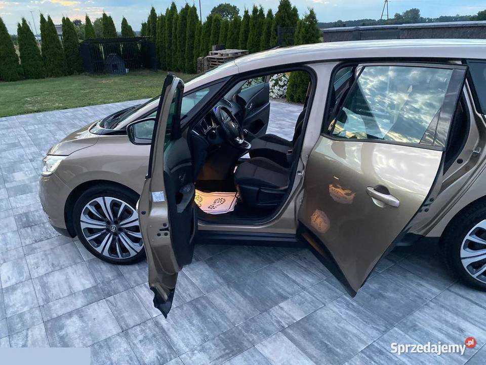 Renault Grand Scenic 12 Benzyna 130 2017r kujawsko-pomorskie