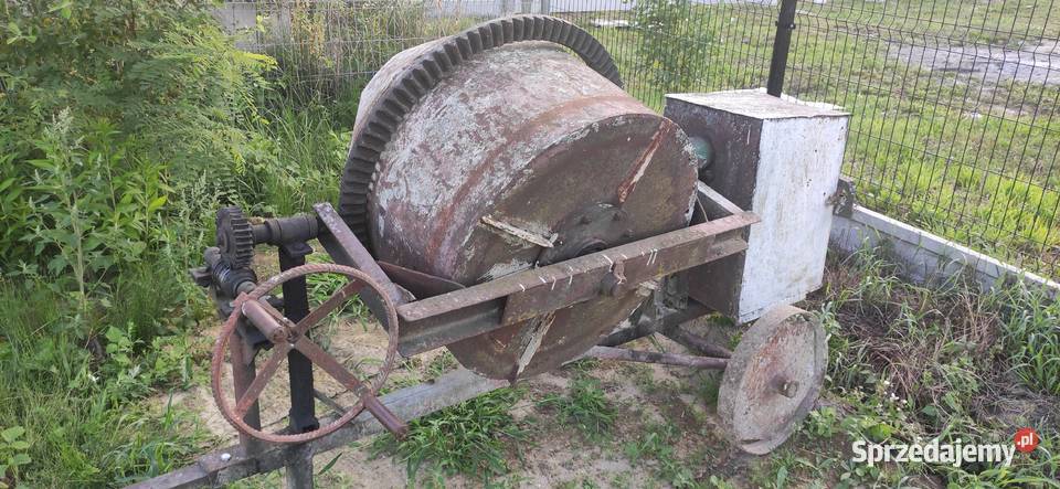Betoniarka 150L porządna z grubej blachy mazowieckie Szydłowiec