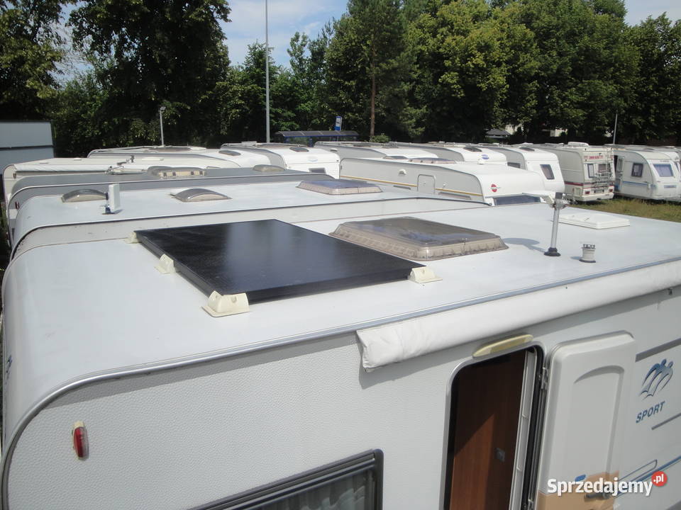 Knaus Sport 500 Markiza ściany mover solar 2007 Kempingowe pomorskie Kąpino