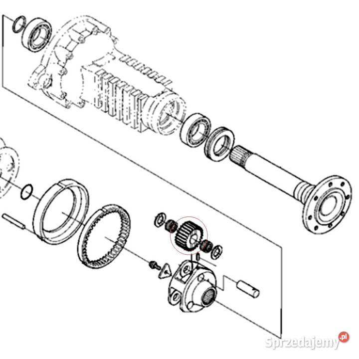Zębatka 26T Kubota M9000 1C02022312 51915014 sprzedam