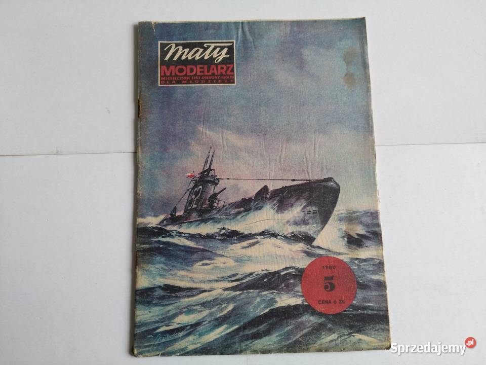 Mały Modelarz 51980 Okręt podwodny ORP Dzik Dąbrowa Górnicza
