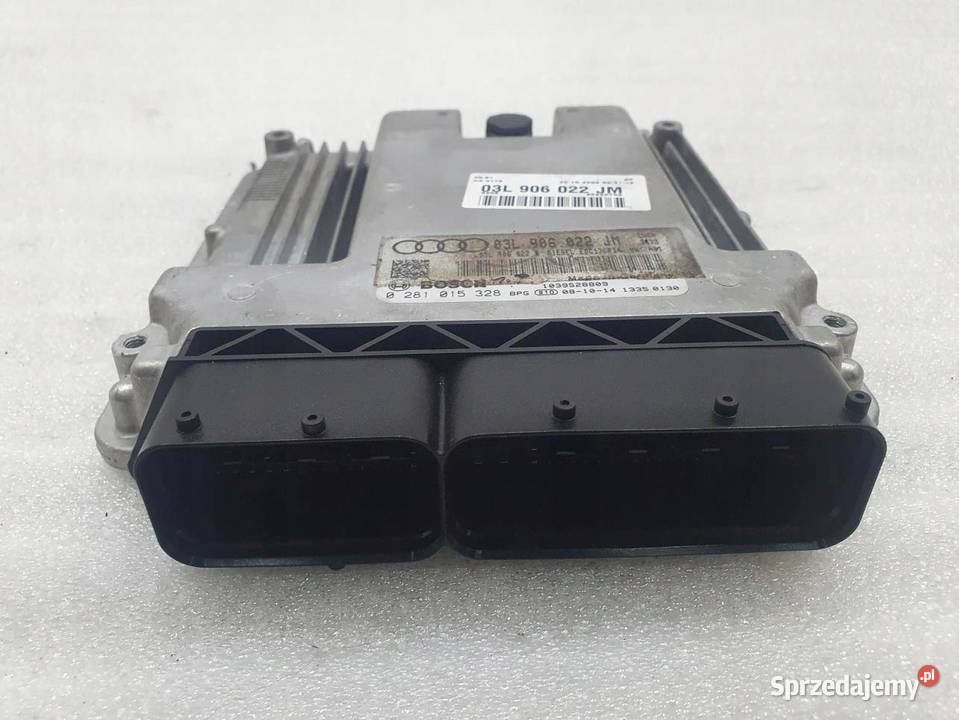 Komputer sterownik silnika Audi OE 03L906022JM osobowe Części samochodowe