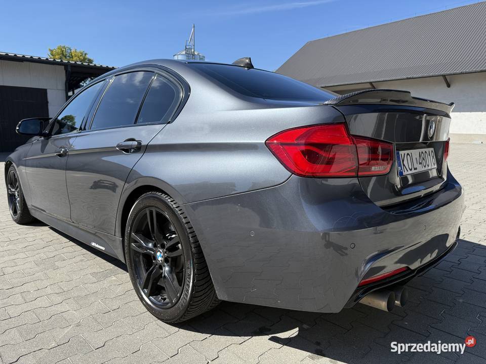 BMW F30 330i B46 RWD B39 Mineralgrau Metallic małopolskie Charsznica