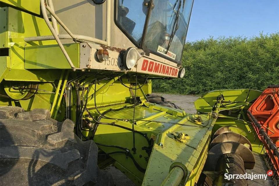 Kombajn zbożowy CLAAS DOMINATOR 58 S100 Rolnictwo Łódź