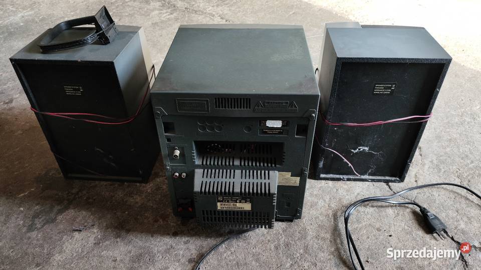 Wieża Philips FWM352 stan db śląskie Kolonia Poczesna