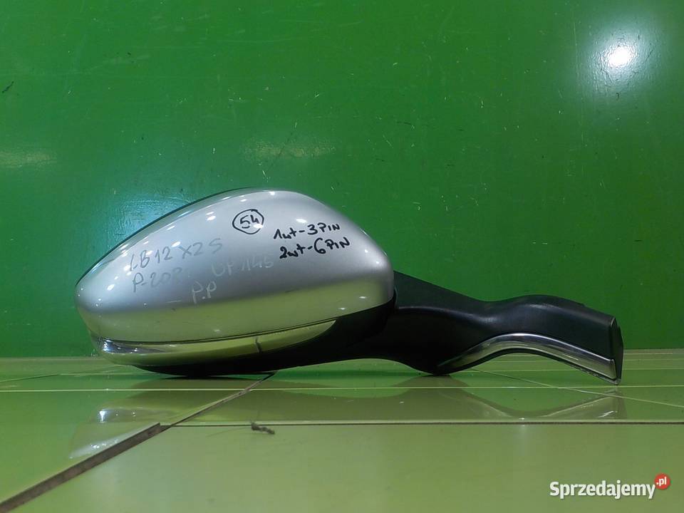 PEUGEOT 208 I 14 VTI 12r HB 5D lusterko prawe Suków