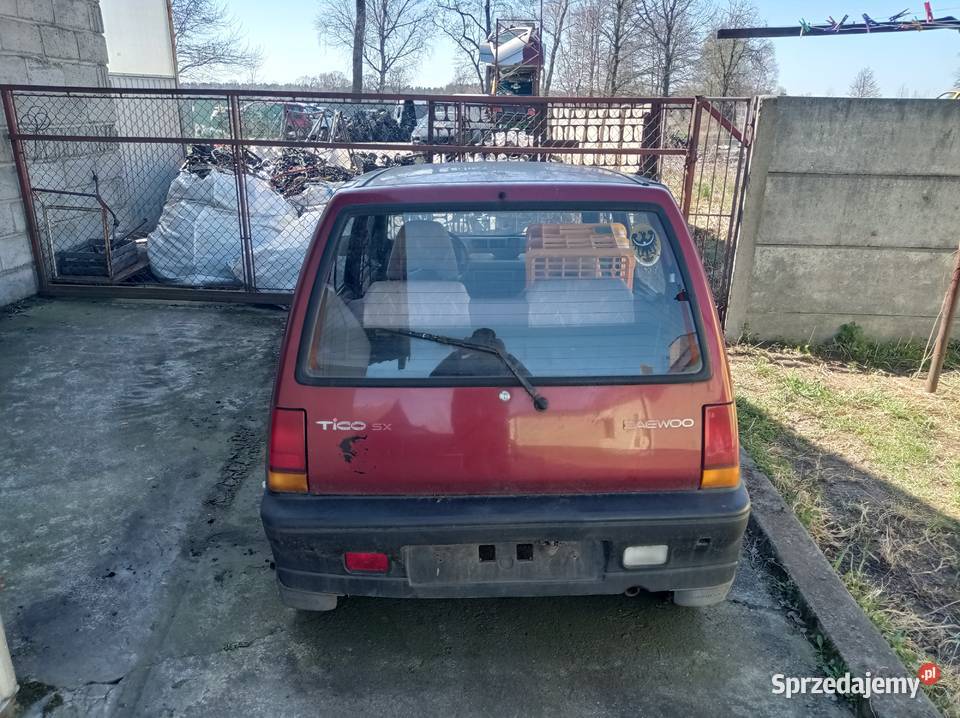 Daewoo Tico 08 30 kW 1997 r dawca części Szklarka Myślniewska