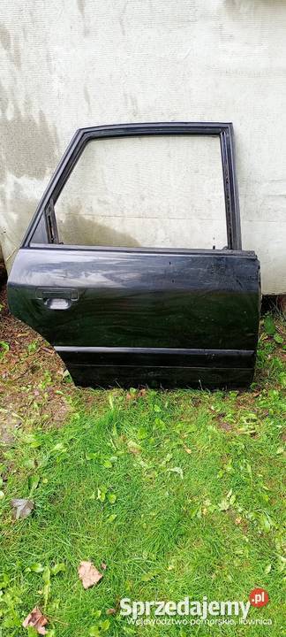 Audi A6 C4 Sedan LY9B CZARNY drzwi tył prawy Drzwi sprzedam