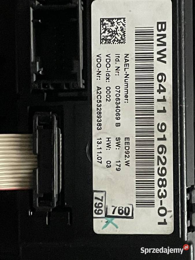 Panel klimatyzacji BMW 1 e87 Szprotawa