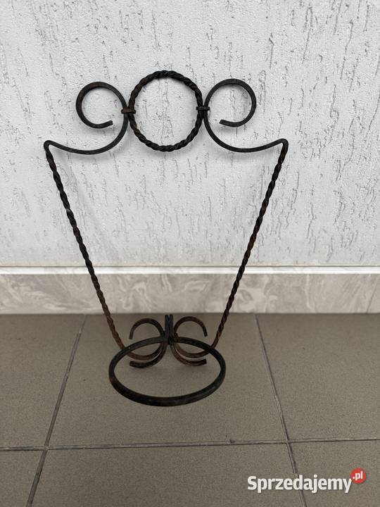 Kwietnik wiszacy z kutego zelaza Dom i Ogród Lublin