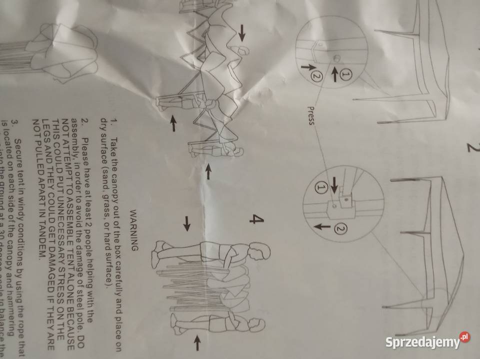 NAMIOTY OGRODOWY Pawilony i namioty Grodzisk Mazowiecki