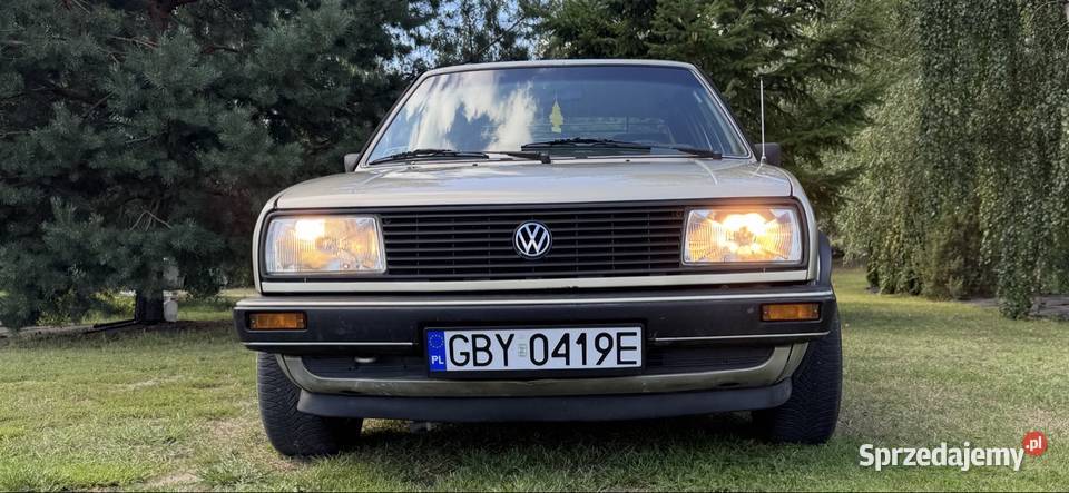 VW Jetta GL 1986 19 TD AAZ Zdrowa Blacha Brązowy kujawsko-pomorskie Świecie