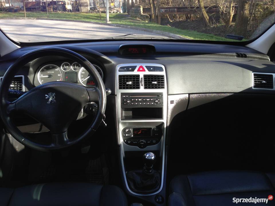 Ładny Peugeot 307 SW6 cio osobowy wyposażenieHDI 307 SW Kraków