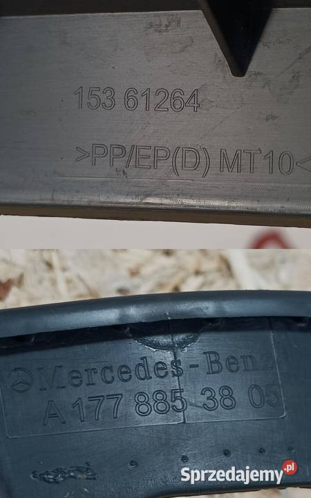 MERCEDES A W177 LIFT 22 WZMOCNIENIE MOCOWANIE Pleszew