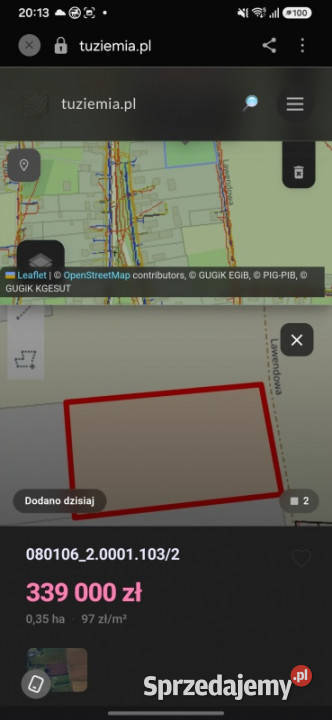 Działka na sprzedaż lubuskie Wawrów