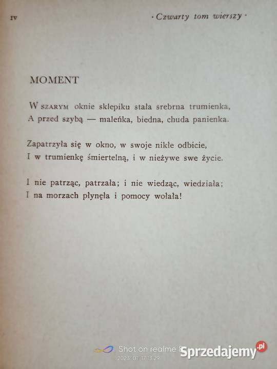 Tuwima książki Wybór poezji unikat okazy Warszawa